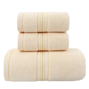 Thick Cotton Absorbent Bath Towel for Adults