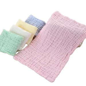 6-Layer Muslin Baby Wash Cloth 25×50cm