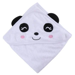Soft Bamboo Baby Towel 85x85cm Panda Design